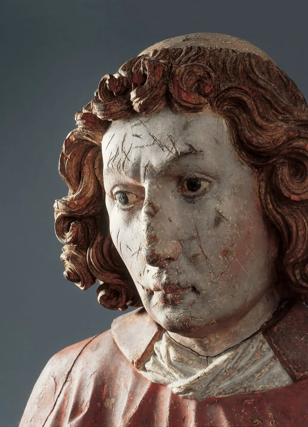 Die Statue des jugendlichen Diakons Laurentius