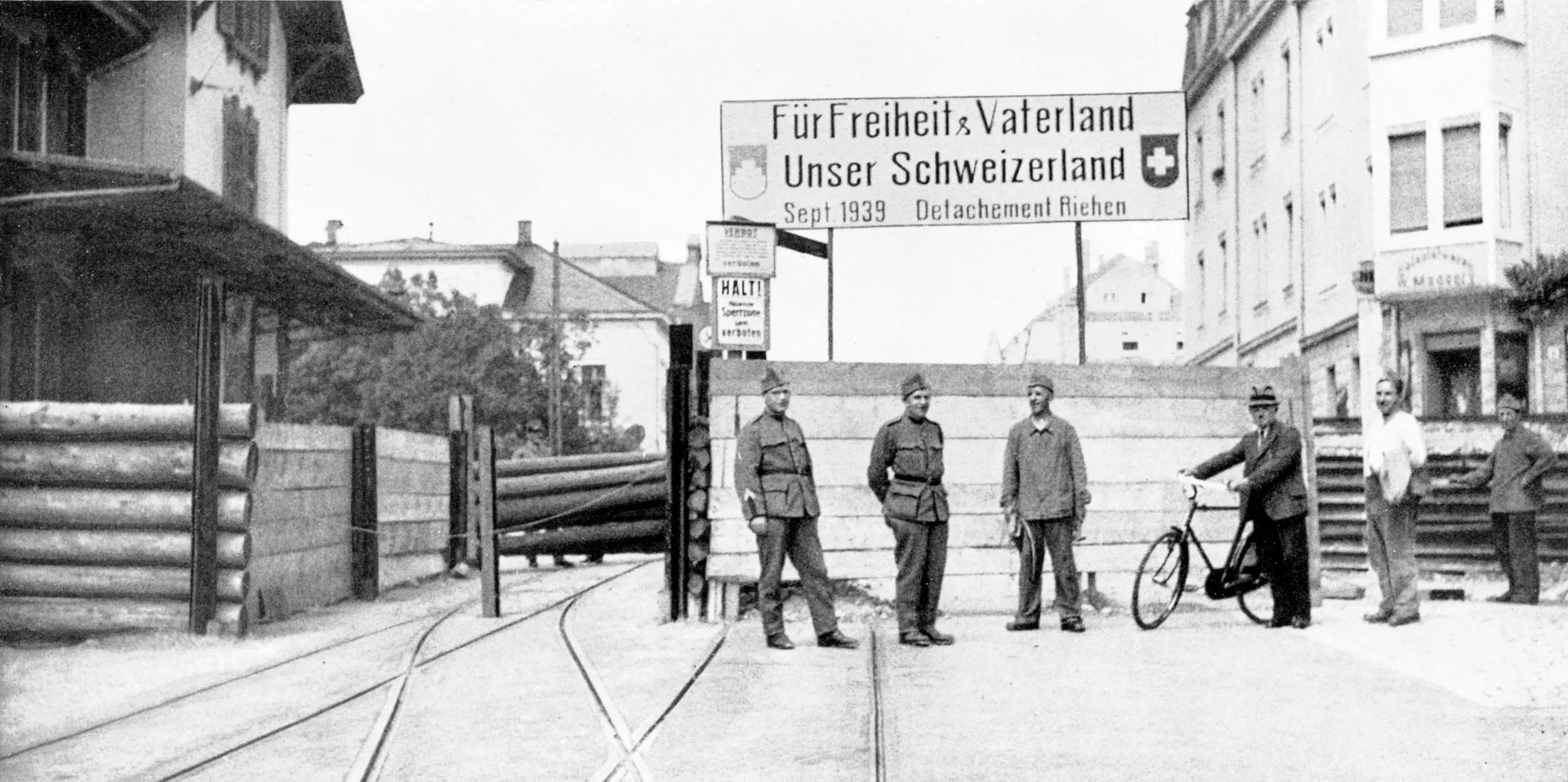 Soldaten an der Grenze