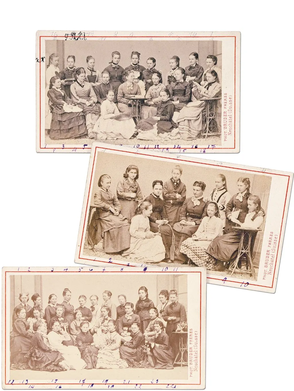 Fotografien aus einem Pensionat im Welschland