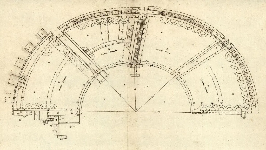 Ältester massstabgerechter Grundrissplan