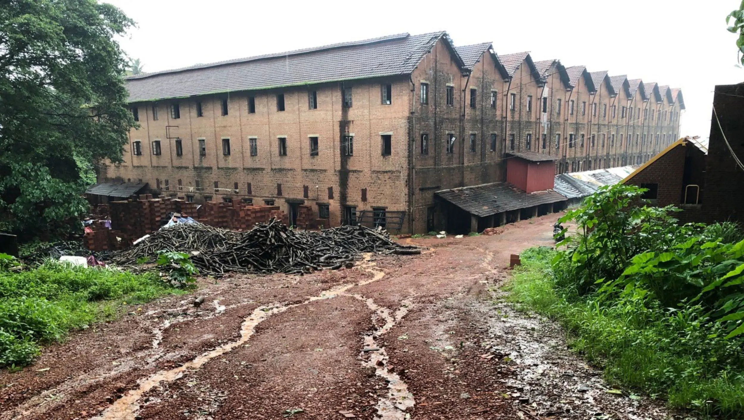 Nachfolgewerk der Basel Mission tile works, heute CommonWealth Trust Ltd. in Mangalore, Karnataka, Indien