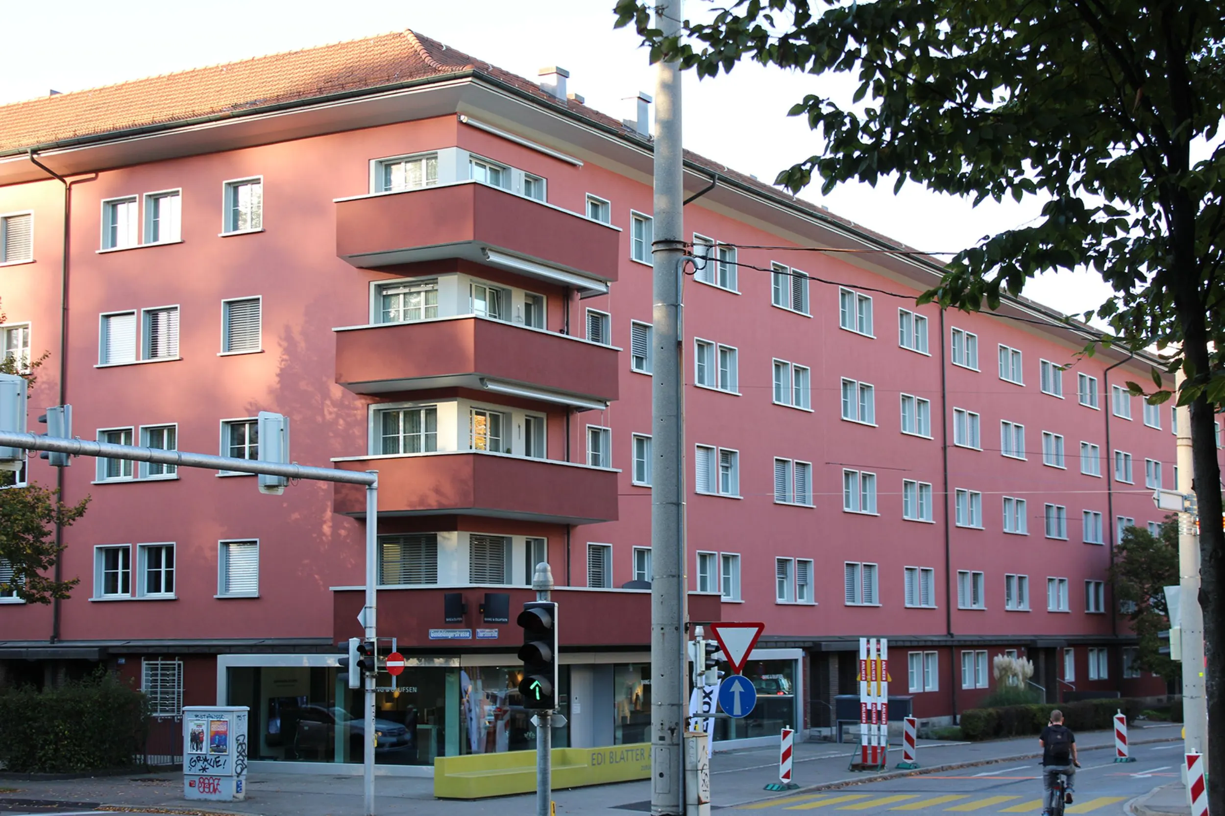 Heutige Ansicht des gleichen Gebäudes