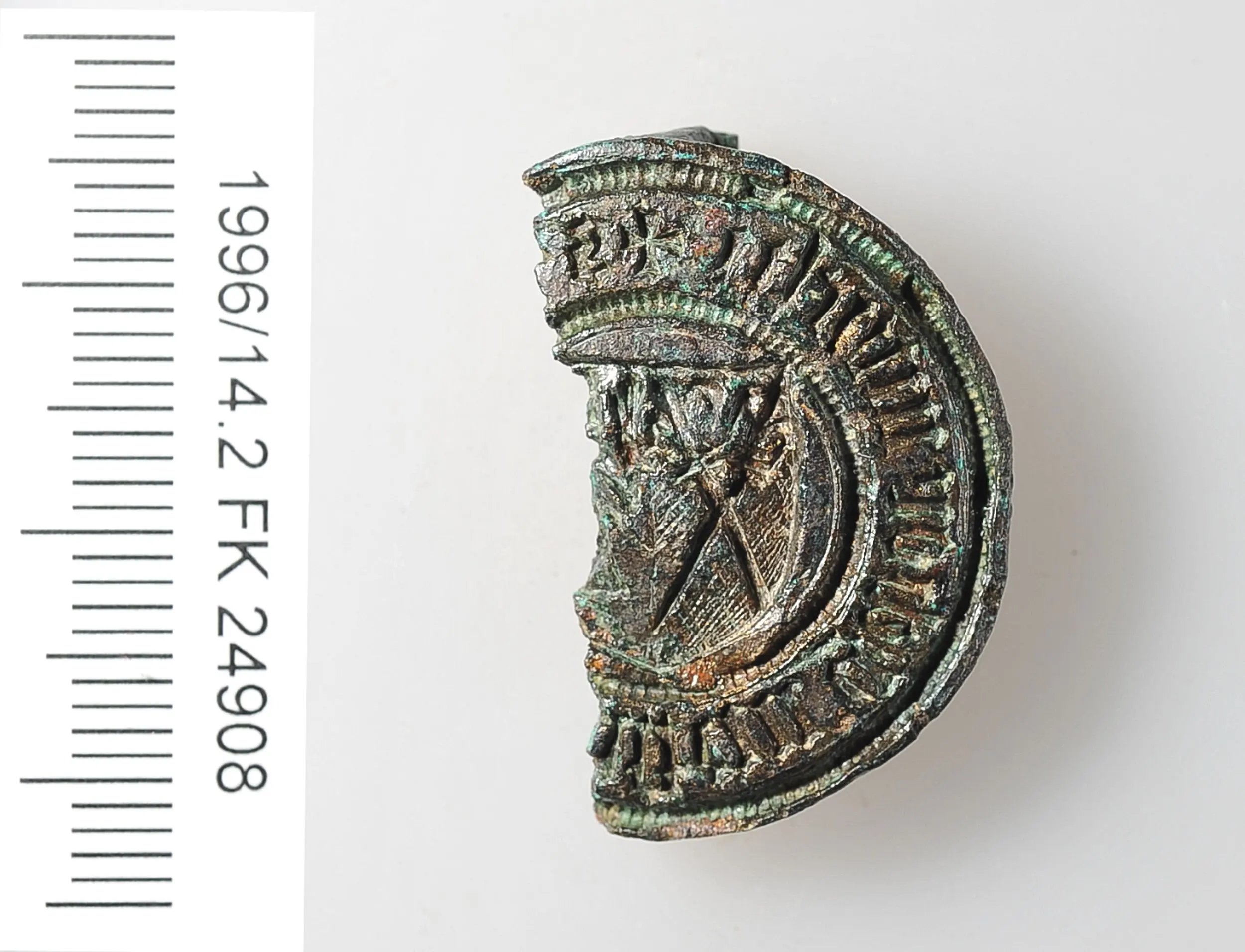 Zerbrochenes Petschaft mit Siegel