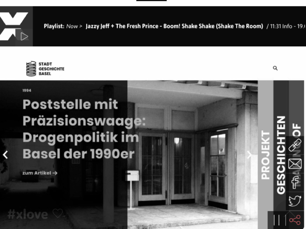 Website von RadioX